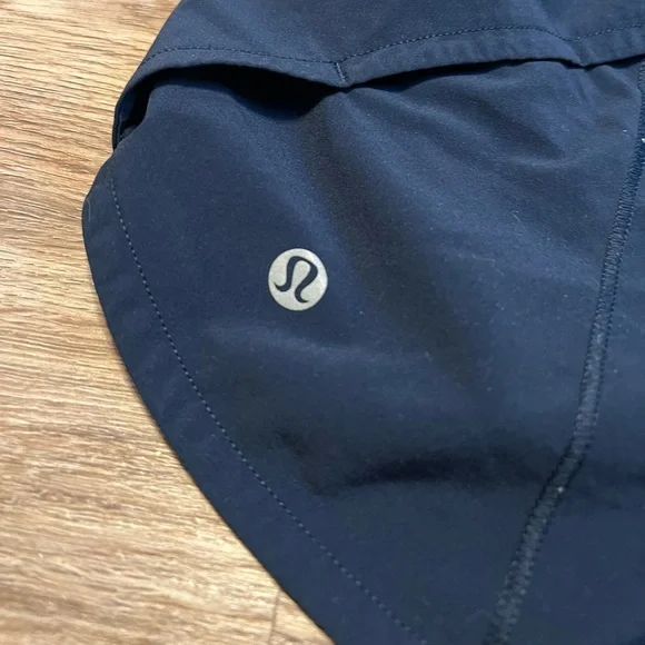 Lululemon Speed Up Short Long 4” Updated Fit True Navy Blue Size 4 - Picture 9 of 13